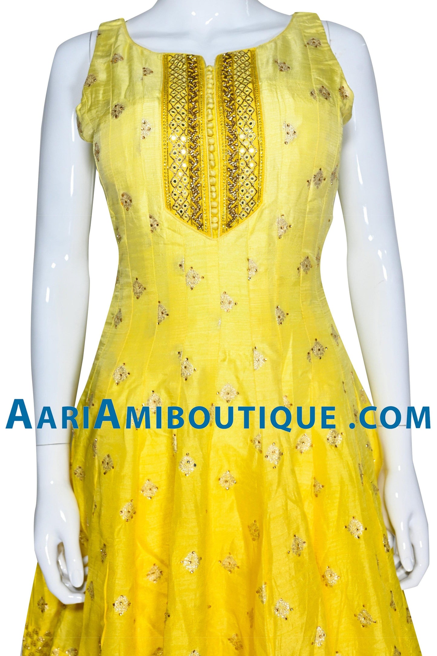 Youthful Ombre Yellow Gharara Set-AariAmi Boutique