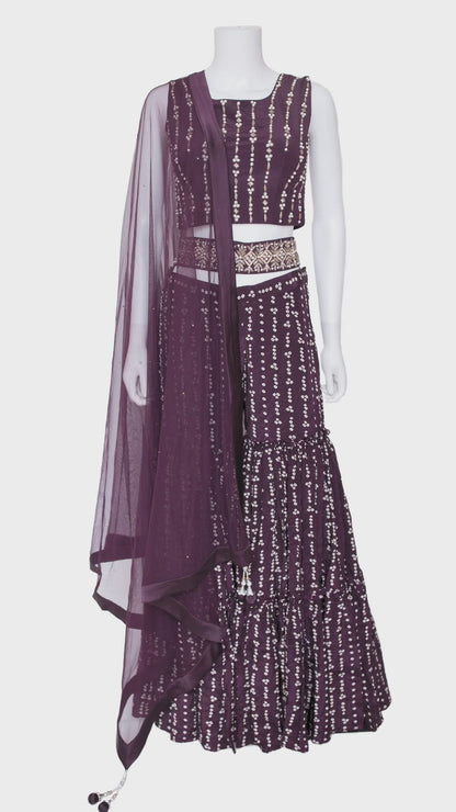 Hypnotic Bandhani Gharara Set